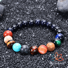 Carregar imagem no visualizador da galeria, Pulseira Universo de Pedras Naturais