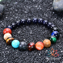 Carregar imagem no visualizador da galeria, Pulseira Universo de Pedras Naturais