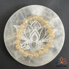 Carregar imagem no visualizador da galeria, Pulseira de Citrino – Luz, Prosperidade e Poder Pessoal