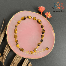 Carregar imagem no visualizador da galeria, Pulseira Guardian d’Or - Olho de Tigre