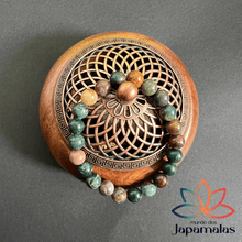 Carregar imagem no visualizador da galeria, Pulseira ÁGATA INDIANA - Proteção, Equilíbrio e Renovação Energética