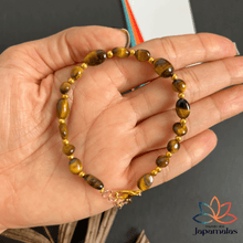 Carregar imagem no visualizador da galeria, Pulseira Guardian d’Or - Olho de Tigre