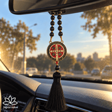 Carregar imagem no visualizador da galeria, Pingente para Retrovisor de Carro São Bento – Proteção e Fé