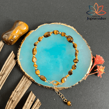 Carregar imagem no visualizador da galeria, Pulseira Guardian d’Or - Olho de Tigre