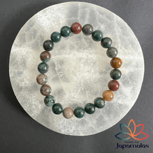 Carregar imagem no visualizador da galeria, Pulseira ÁGATA INDIANA - Proteção, Equilíbrio e Renovação Energética