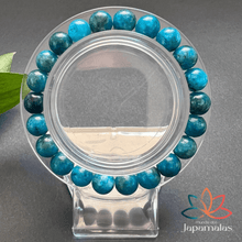 Carregar imagem no visualizador da galeria, Pulseira da Pedra Natural Apatita. Proporciona o Alinhamento Energético e Purifica Nossa Mente