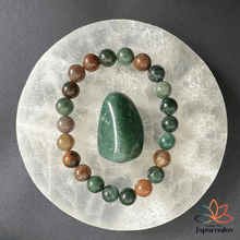 Carregar imagem no visualizador da galeria, Pulseira ÁGATA INDIANA - Proteção, Equilíbrio e Renovação Energética