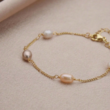Carregar imagem no visualizador da galeria, Pulseira em Pérolas Naturais La Bella