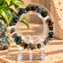 Carregar imagem no visualizador da galeria, Pulseiras Cascalho de Pedras Naturais