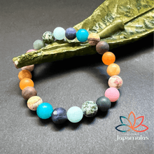 Carregar imagem no visualizador da galeria, Pulseira Mix de Pedras Naturais. A junção das pedras mais desejadas numa única pulseira