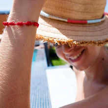 Carregar imagem no visualizador da galeria, Pulseira Vermelha Kabbalah 7 Nós