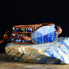 Carregar imagem no visualizador da galeria, Pulseira Brilho Estelar - Lápis Lazuli