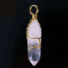 Carregar imagem no visualizador da galeria, Colar com Pedras Naturais Suspensas - Mundo dos Japamalas