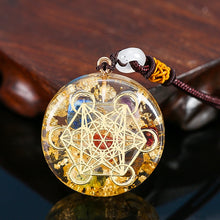 Carregar imagem no visualizador da galeria, Colar Organite Circular - Mundo dos Japamalas