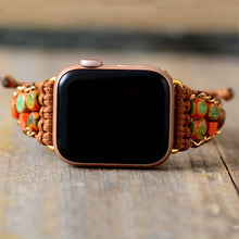 Carregar imagem no visualizador da galeria, Bracelete Para AppleWatch/ SmartWatch de Pedras Naturais - Mundo dos Japamalas