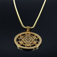 Carregar imagem no visualizador da galeria, Colar Cubo de Metatron - Mundo dos Japamalas