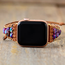 Carregar imagem no visualizador da galeria, Bracelete Para AppleWatch/ SmartWatch de Pedras Naturais - Mundo dos Japamalas