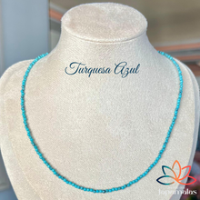 Carregar imagem no visualizador da galeria, Colar Havenna em Pedras Natuarais Facetadas
