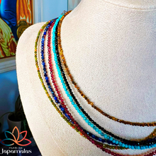 Carregar imagem no visualizador da galeria, Colar Havenna em Pedras Natuarais Facetadas
