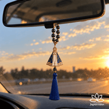 Carregar imagem no visualizador da galeria, Pingente para Retrovisor Nossa Senhora Aparecida – Proteção e Fé
