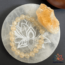 Carregar imagem no visualizador da galeria, Pulseira de Citrino – Luz, Prosperidade e Poder Pessoal
