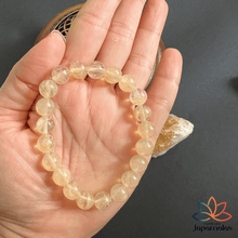 Carregar imagem no visualizador da galeria, Pulseira de Citrino – Luz, Prosperidade e Poder Pessoal
