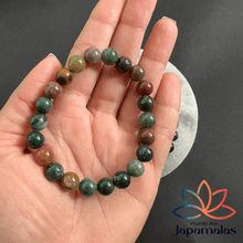 Carregar imagem no visualizador da galeria, Pulseira ÁGATA INDIANA - Proteção, Equilíbrio e Renovação Energética
