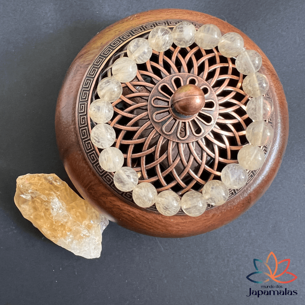 Pulseira de Citrino – Luz, Prosperidade e Poder Pessoal