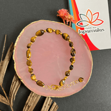 Carregar imagem no visualizador da galeria, Pulseira Guardian d’Or - Olho de Tigre
