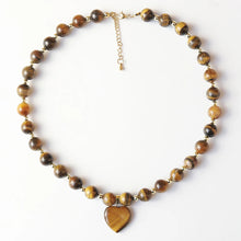 Carregar imagem no visualizador da galeria, Colar Guardian Olho de Tigre
