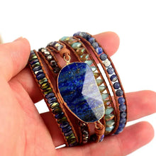 Carregar imagem no visualizador da galeria, Pulseira Brilho Estelar - Lápis Lazuli
