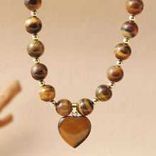 Carregar imagem no visualizador da galeria, Colar Guardian Olho de Tigre
