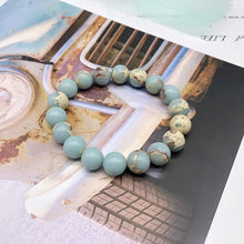 Carregar imagem no visualizador da galeria, Pulseira da Pedra Natural Jaspe Imperial. Proporciona Tranquilidade e Plenitude
