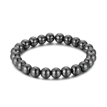 Carregar imagem no visualizador da galeria, Pulseira de Pedra Natural Hematita. Inibe o Apetite Auxiliando na Redução Peso
