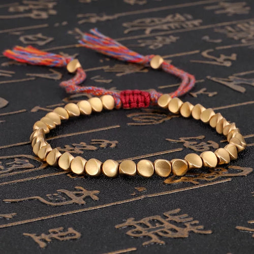 Pulseira Tibetana HEALTH energy: Saúde, Sorte e Prosperidade - Mundo dos Japamalas