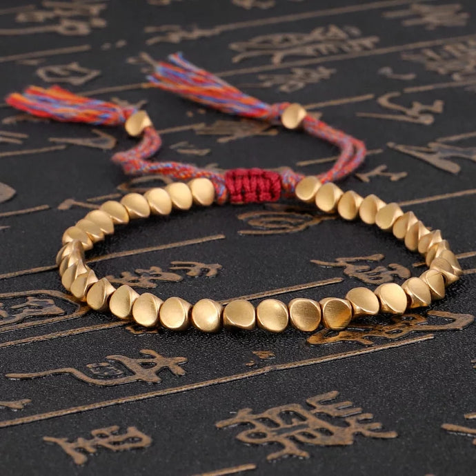 Pulseira Tibetana HEALTH energy: Saúde, Sorte e Prosperidade - Mundo dos Japamalas