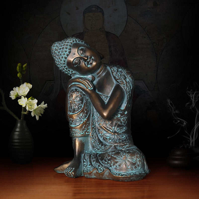 Estatueta Zen de BUDA Adormecido - Mundo dos Japamalas