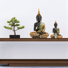 Carregar imagem no visualizador da galeria, Estatueta Decorativa de Buda em Resina Feito a Mão - Mundo dos Japamalas
