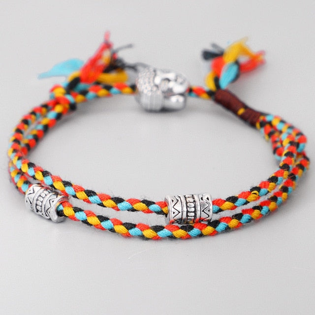 Pulseira Tibetana da PROSPERIDADE BUDHA - Mundo dos Japamalas