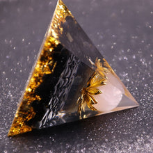 Carregar imagem no visualizador da galeria, Orgonite das Pedras Naturais Obsidiana e Quatzo Rosa. Escudo Contra Energias Negativas, Ajuda Eliminar os Medos e a Ansiedade - Mundo dos Japamalas
